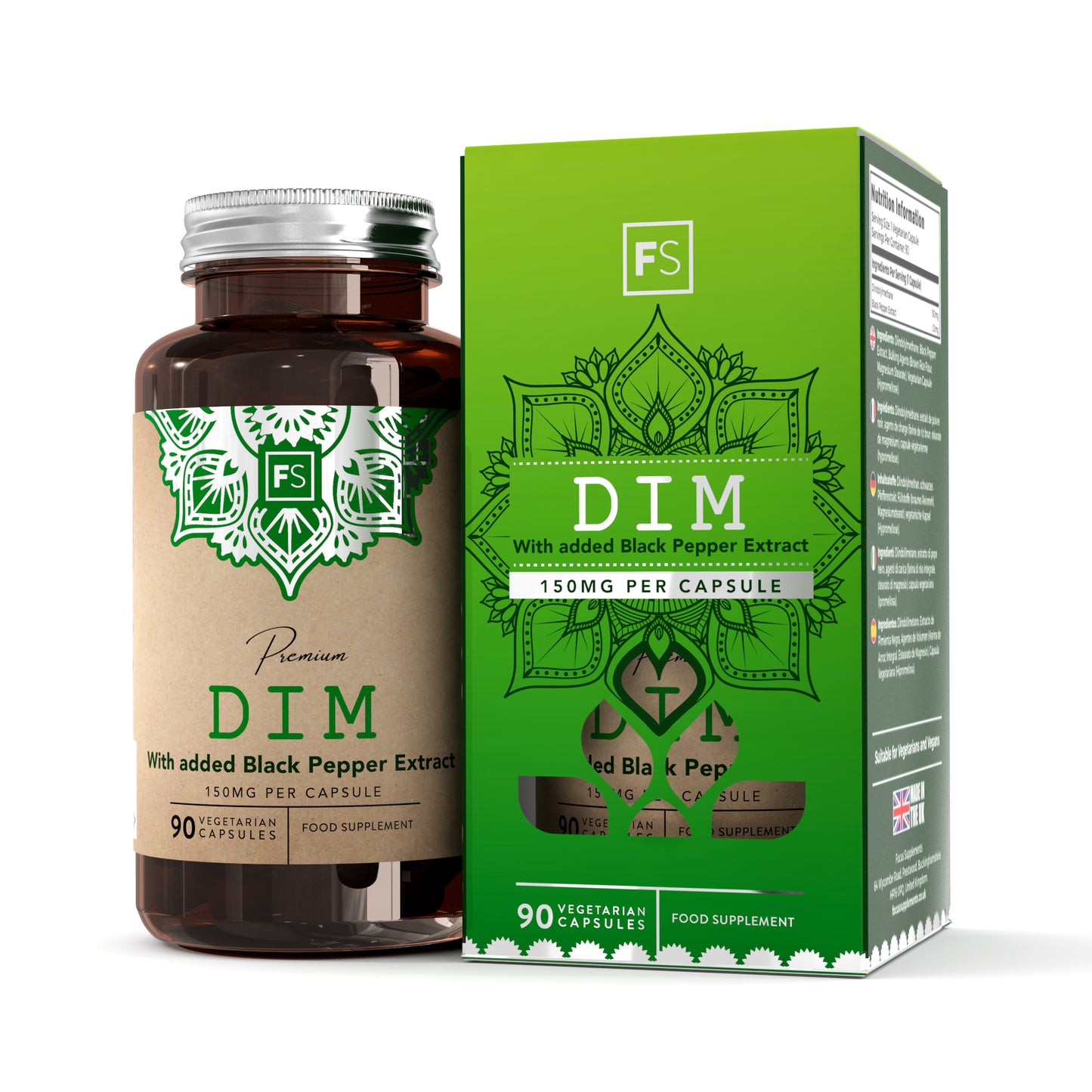 Ultimate DIM (diindolylméthane) | 90 capsules (FREE Shipping)